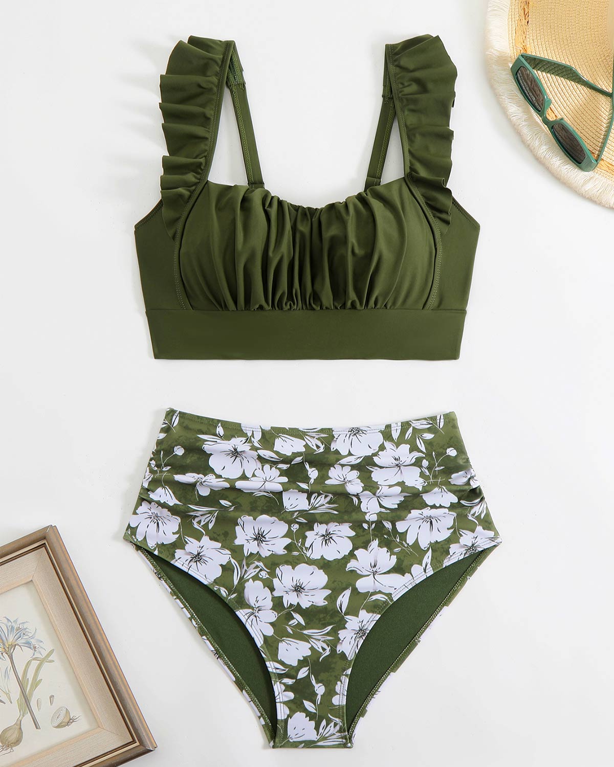 SLIM® Parisian Racerback Tankini set