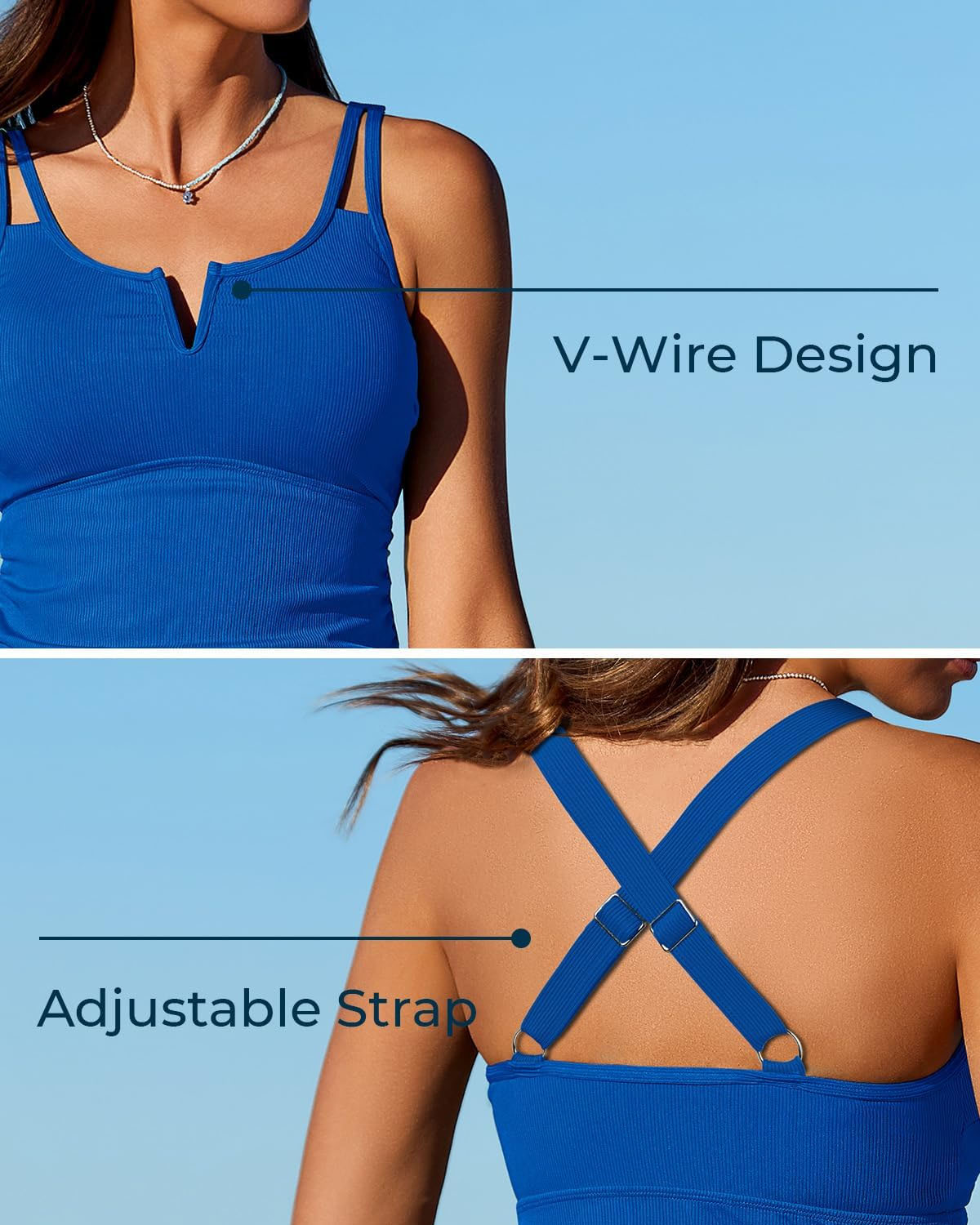 SLIM® Tummy Control Two-Piece Tankini Shorts